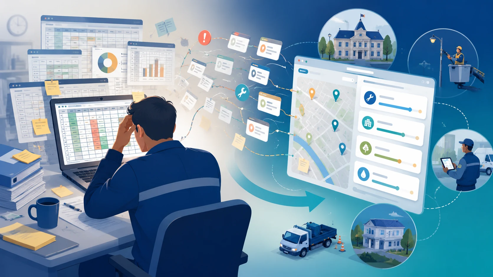 Illustration de l’article : 7 signes que votre service technique a dépassé Excel